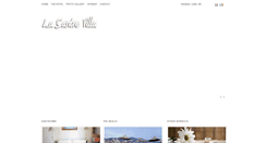 Desktop Screenshot of lasantrevilla.com